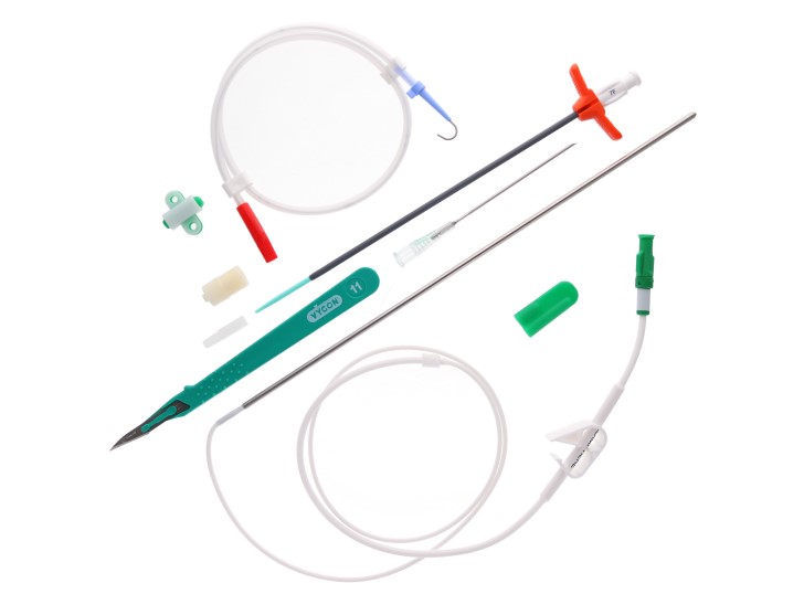 2191.506 Катетер з тунельним пристроєм та інтродюсером lifecath broviac, VYGON